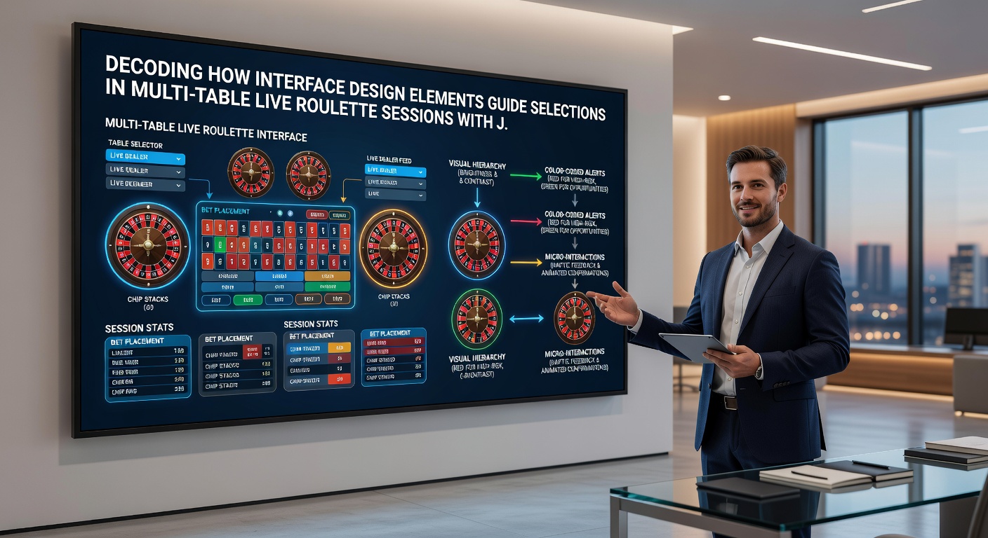 Close-up of roulette interface highlighting jackpot meter, multi-table tabs, and bet placement zones during live play