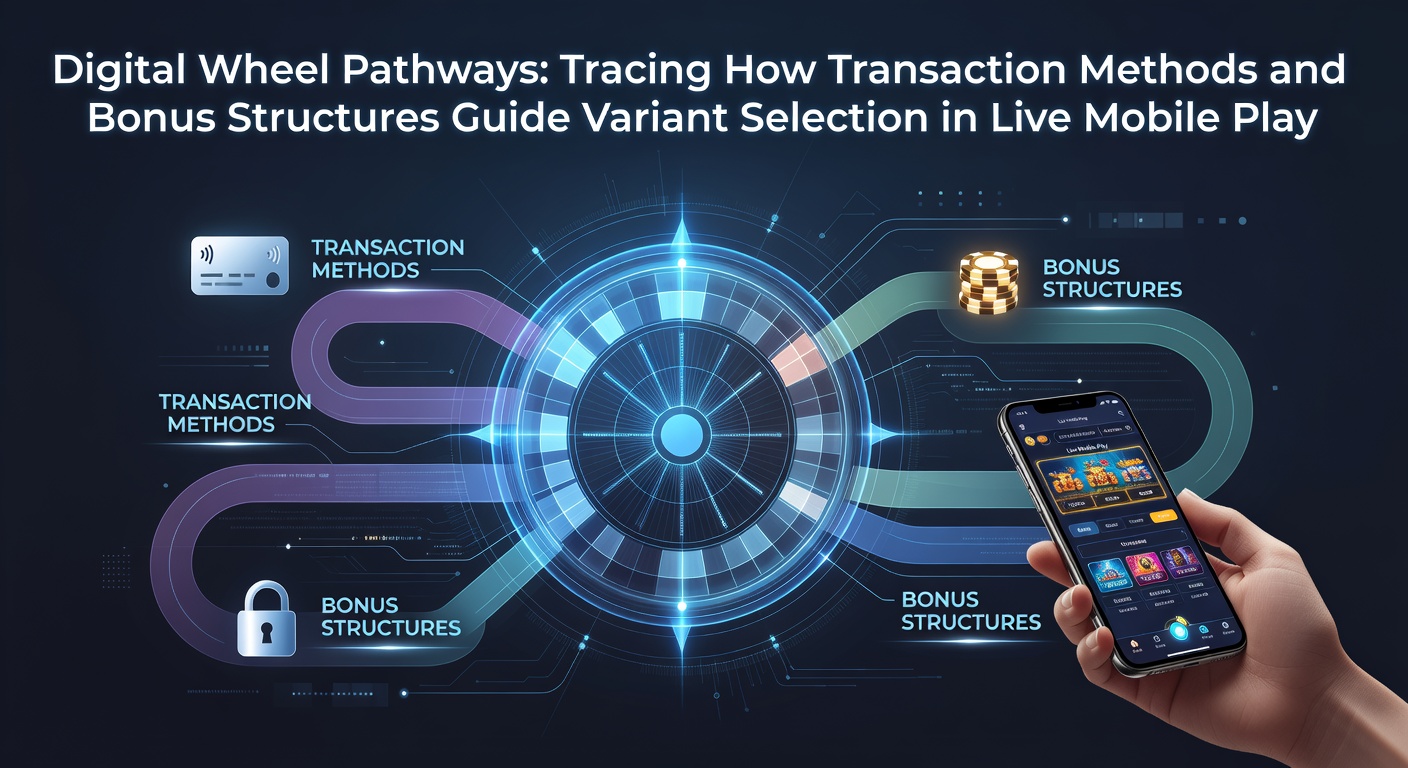 Mobile roulette interface showing transaction options and variant selections on a smartphone screen