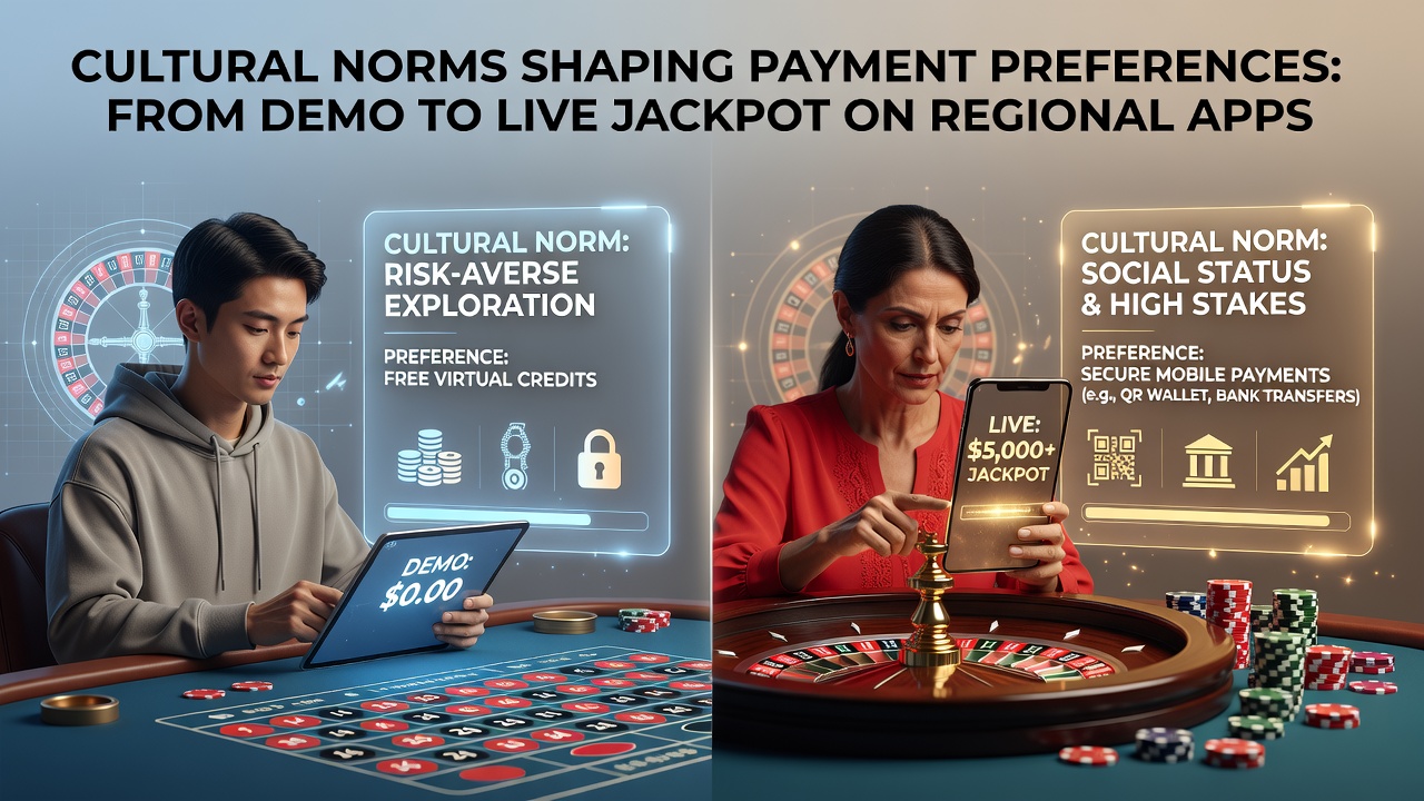 Roulette players on regional apps comparing demo and live jackpot table interfaces